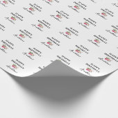 Cadeau Joyeux papier d'enveloppement d'anniversaire (Coin)