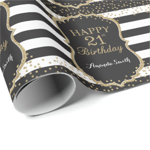 Cadeau Joyeux papier d'enveloppement de la Parties scinti