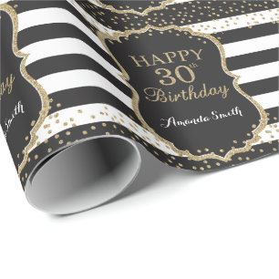 Cadeau Joyeux papier d'enveloppement de la Parties scinti