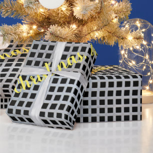 Cadeau Joyeux papier d'enveloppement de Noël