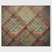 Cadeau Joyeux papier d'enveloppement de Noël (Plat)