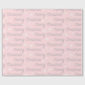 Cadeau Joyeux papier motif de Noël (Plat)