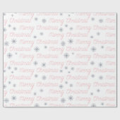 Cadeau Joyeux papier motif de Noël (Plat)