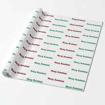 Joyeux Scoutmas Papier d'emballage de Troupe