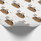 Cadeau Juge du papier d'emballage (Coin)