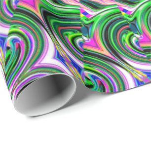 Cadeau Kaleidoscope Art 31 Papier d'enveloppement