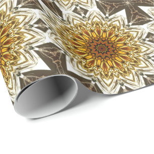 Cadeau Kaleidoscope Art 7 Papier d'enveloppement