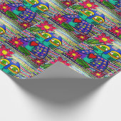 Cadeau Kisa le papier d'enveloppement de chats (Coin)