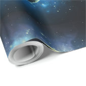 Cadeau La Lune - Papier d'enveloppement (Coin rond)