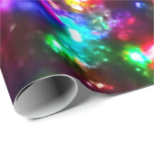 Cadeau La magie du papier enveloppant de Noël (Coin rond)