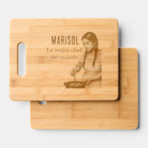 Cadeau "La Mejor Chef del Mundo" pour maman mexica