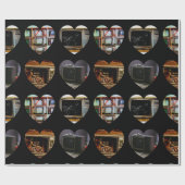 Cadeau La télévision cassée estAssezEnvelopper le papier (Plat)