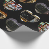 Cadeau La télévision cassée estAssezEnvelopper le papier (Coin)