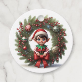 Cadeau-label "Lutin" Bedankjes Labels