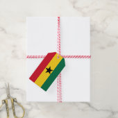 Cadeau Label met Ghanese vlag Cadeaulabel (Met Touw)