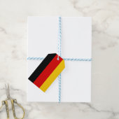 Cadeau Label met vlag van Duitsland Cadeaulabel (Met Touw)