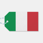 Cadeau Label met vlag van Italië Cadeaulabel (Achterkant Horizontaal)