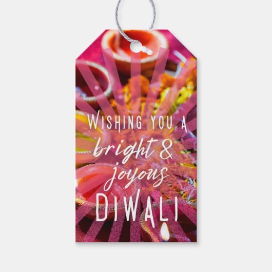 Cadeau Label - november - Diwali Cadeaulabel (Voorkant)