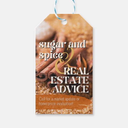 Cadeau Label - november - Sugar and Spice Cadeaulabel (Voorkant)