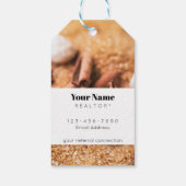 Cadeau Label - november - Sugar and Spice Cadeaulabel (Achterkant)