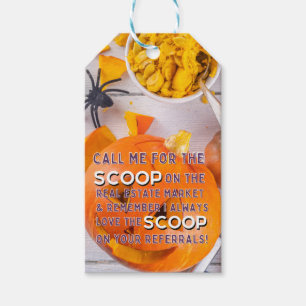 Cadeau Label - Oktober - Schep op uw verwijzingen Cadeaulabel