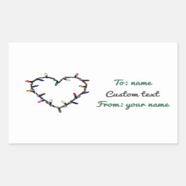 Cadeau Label Sticker CustomText Stickers
