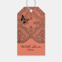 Cadeau Label "with Love" (NAAM ANTIEK LACE)