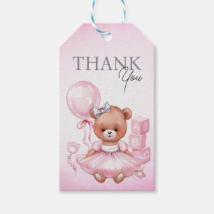 Cadeau Labels bedankt voor het baby shower. Cadeaulabel