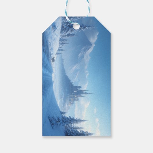 Cadeau Labels - Frozen Cadeaulabel (Achterkant)