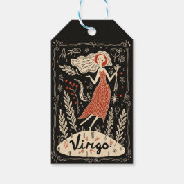 Cadeau Labels Maagd Hemelse Zodiac Art Cadeaulabel