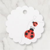 Cadeau Ladybug Merci pour les prochaines étiquettes Cadea (Dos)
