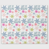 Cadeau Laisser le papier d'enneigement (Plat)