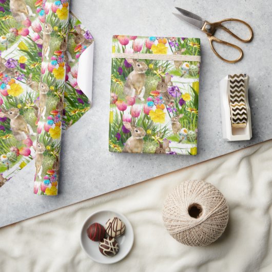 Cadeau Lapin de Pâques Collage d'artisanat / Papier à env (Artisanat)