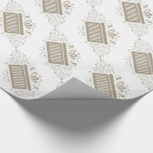 Cadeau Latte Vacances Frotles Présente Papier Enveloppant (Coin)