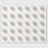 Cadeau Latte Vacances Frotles Présente Papier Enveloppant (Plat)