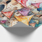 Cadeau Le conte de fées dans le papier d'enveloppement de (Coin)