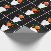 Cadeau Le papier d'emballage de Guy™ d'idée (Coin)