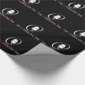 Cadeau Le papier d'emballage de ligne d'attaque (Coin)