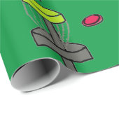 Cadeau Le papier d'emballage de panier de golf de disque (Coin rond)