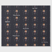 Cadeau Le papier d'emballage Nutcracker (Plat)