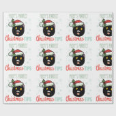 Cadeau Le papier d'emballage parfait de Pucky ! (Plat)