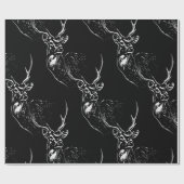 Cadeau Le papier d'emballage Stag (Plat)