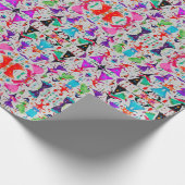 Cadeau Le papier d'enveloppement de Noël Witch 7 (Coin)