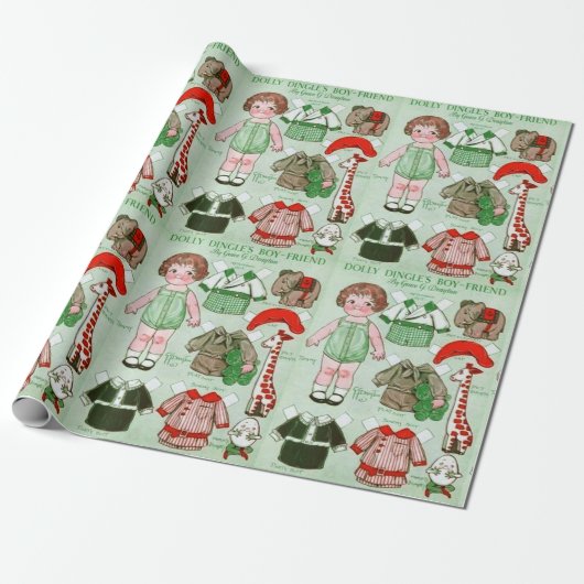 Cadeau Le petit ami en papier de Dolly Dingle (Déroulé)