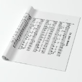 Cadeau Le premier papier d'emballage de Noel (Déroulé)