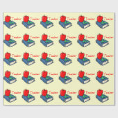 Cadeau Le professeur Apple réservent le papier (Plat)