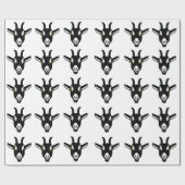 Cadeau Le réseau de chèvres - Papier d'enlèvement de chèv (Plat)