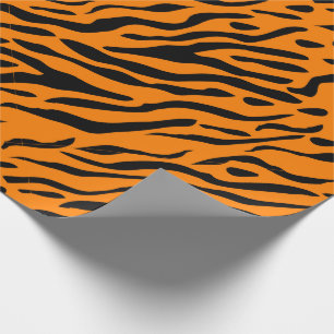 Cadeau Le tigre a barré le papier d'emballage - cadeaux