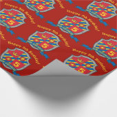 Cadeau les chevaliers bouchent les garçons papier d'embal (Coin)