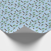 Cadeau Les Coonhounds décorent le papier d'emballage (Coin)